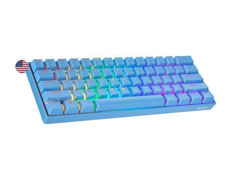 Gkos Keyboard GK61 Gaming Keyboard - US Layout – Geeky