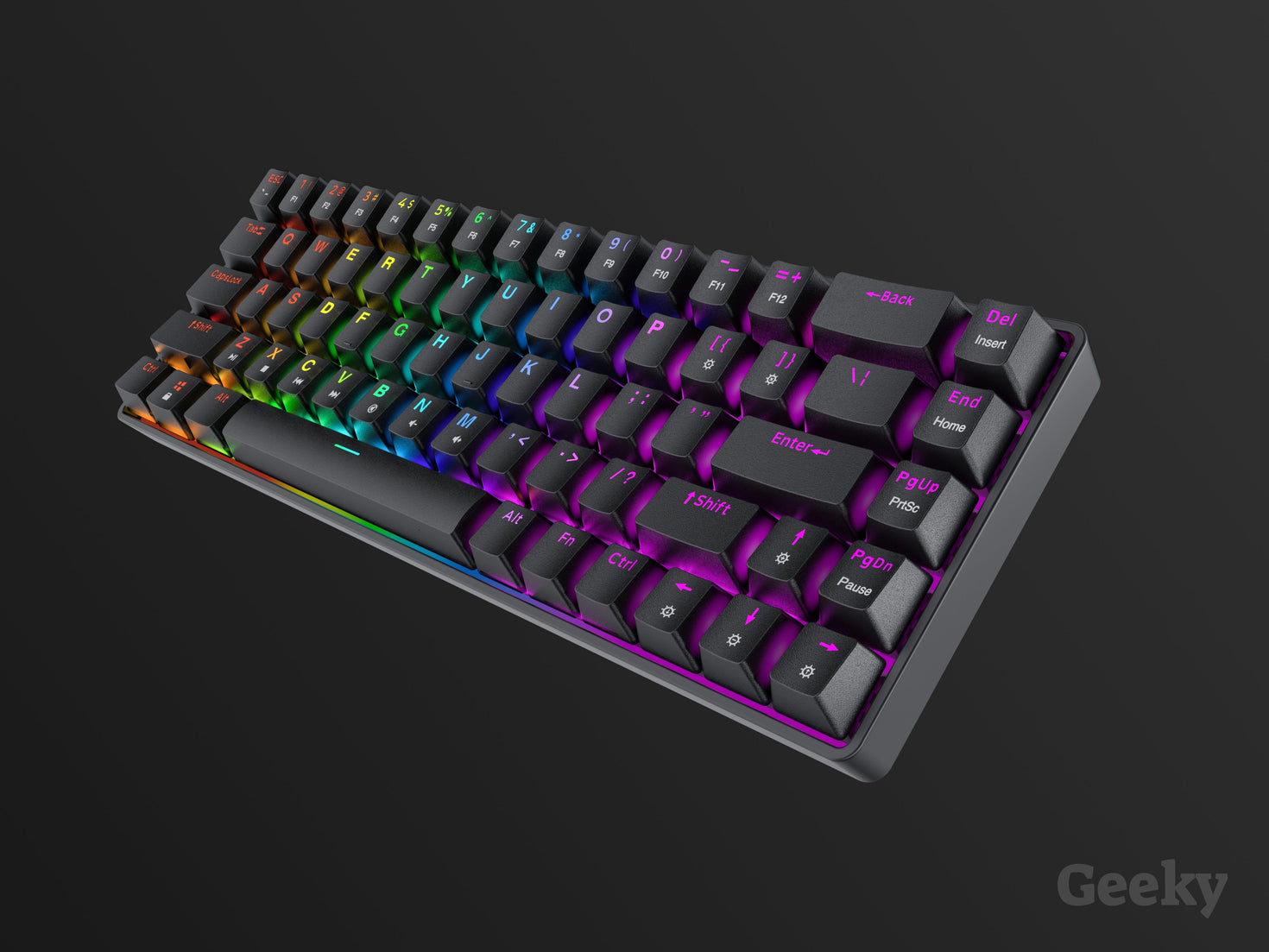 Gkos Keyboard GK65 Gaming Keyboard - US Layout – Geeky