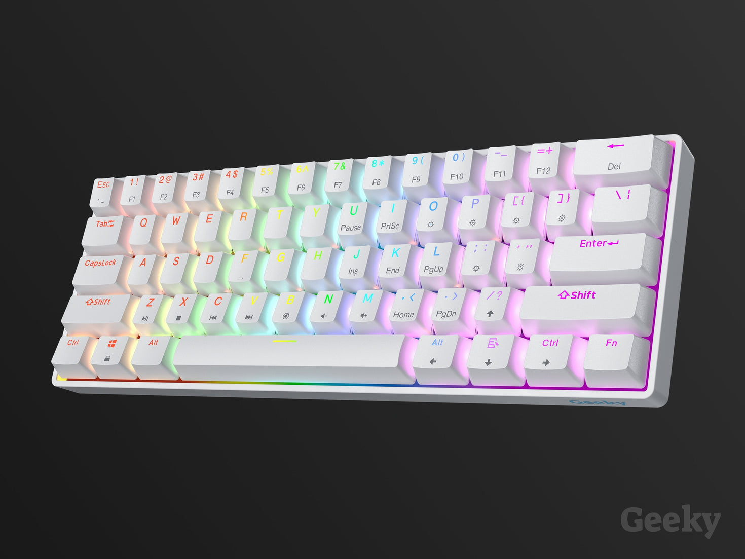 Beast Code Keyboard GK61 Gaming Keyboard - US Layout – Geeky