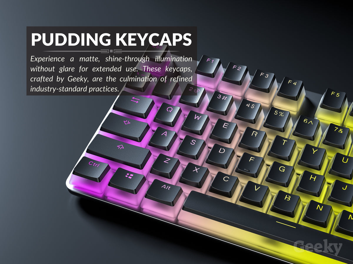 Pudding Keycaops Pudding Keycaps – Geeky