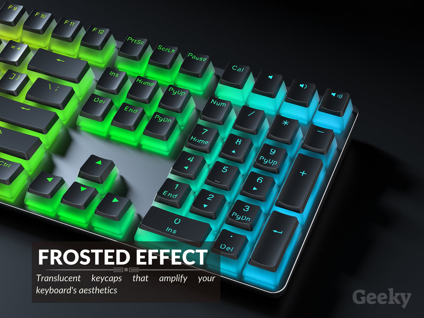 Colored Pudding Keycaps Pudding Keycaps – Geeky