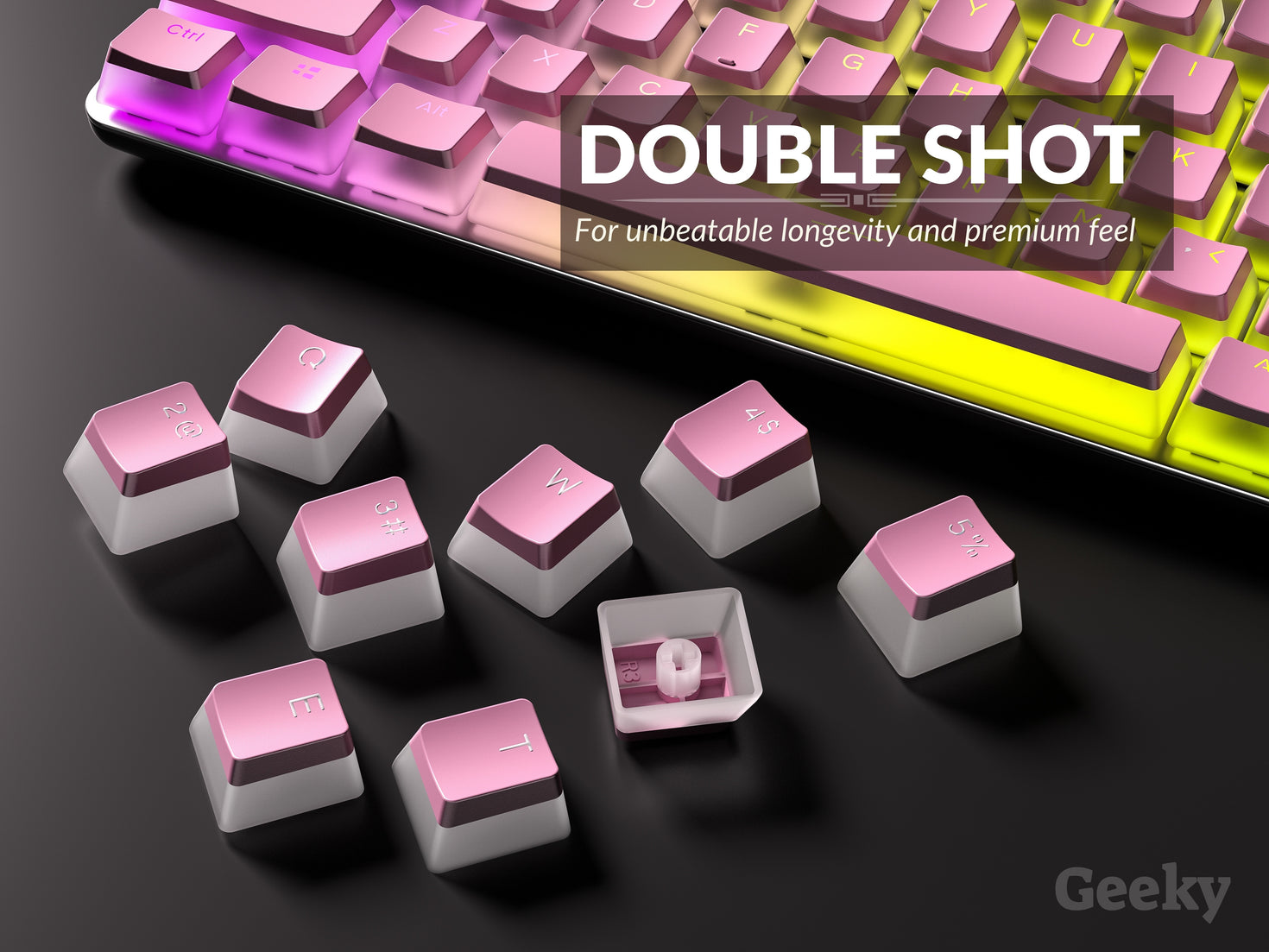 Pudding Keycaops Pudding Keycaps – Geeky